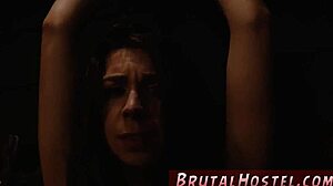 Australian mistress binds two teen sluts in home BDSM session.