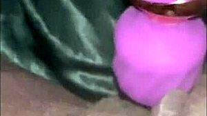 Milaj Tests Out Her New Wand Vibrator