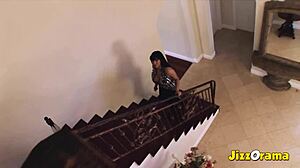 Jizzorama - Latina punca 18+ jezdi ogromen BBC trdo