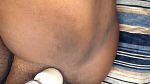 A quick intimate moment turns into a passionate quickie session.