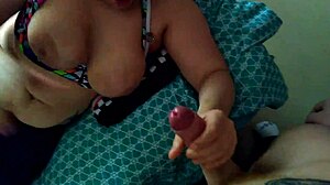 Watch Her Tits Bounce During Blowjob!