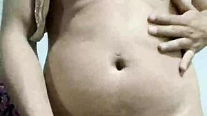 Travesti Masturbating Intensely in a Hot Solo Crossdressing Session with Sensual Moves and Erotic Vibes