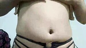 Travesti Masturbating Intensely in a Hot Solo Crossdressing Session with Sensual Moves and Erotic Vibes