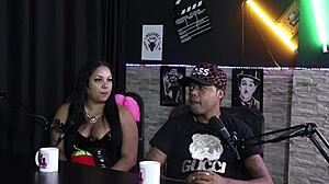 Hanna Pimentinha Gives Blowjob in Car Before Halloween Gang Bang