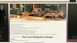 Teen Sucks Tranny Jackie's Cock Hard!