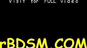 Cutie Feels Intense Hardcore Clamping on Giant Racks