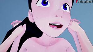 Violet Parr Enjoys An Incredible Time In This Hentai Group Scene