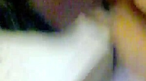 the white girl eagerly swallows the big monster cock