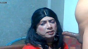 Matured Shemale B Deepthroat In BDSM Slave Session!