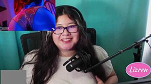 lizren reacts to an amateur porn model video