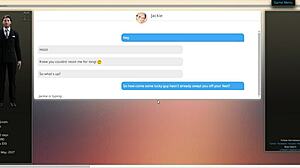 Teen Sucks Tranny Jackie's Cock Hard!