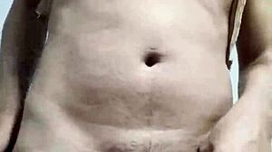 Travesti Masturbating Intensely in a Hot Solo Crossdressing Session with Sensual Moves and Erotic Vibes