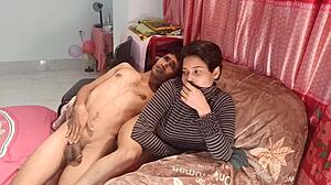 Desi Bhabhi Thrills in Group Sex Action