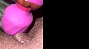 Milaj Tests Out Her New Wand Vibrator