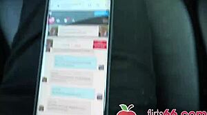 Naughty filthy tattoo chick kitty blair is addicted to sucking cock and swallowing cum on flirts66 com