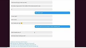 Teen Sucks Tranny Jackie's Cock Hard!