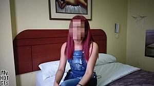 preview bruna first time latina casting homemade