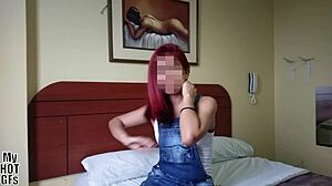 preview bruna first time latina casting homemade