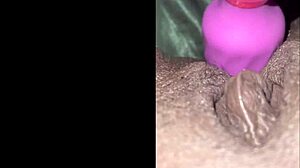 Milaj Tests Out Her New Wand Vibrator