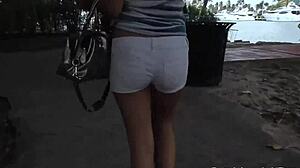 Nasty Cutie Gets Facial Cumshots