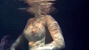 Wow, Lozhkova in See-Through Shorts in the Pool!