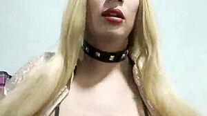 Travesti Masturbating Intensely in a Hot Solo Crossdressing Session with Sensual Moves and Erotic Vibes