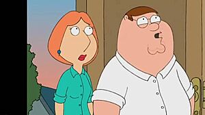 Family guy visits nudists