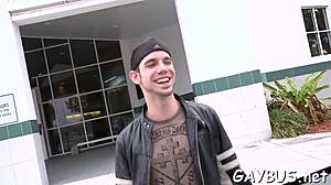 Hot homosexual says, 'give me that oral job'