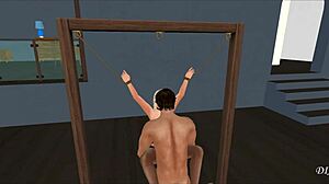 Geile gevangene met tieten en kont geneukt