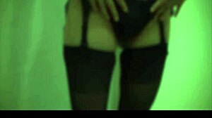 Misaki gives intense handjob in pv session!