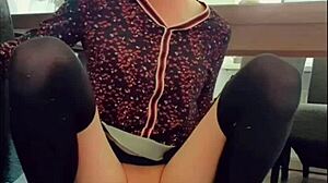 Annemieke Takes Dildo Deep in Assfucking Anal Moaning Session