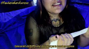 Fantasiahardcoresex Blindfolded Friend in Wild Sex Game.