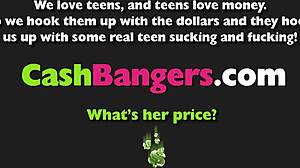 Dumb Huge Tits Cabbie Offers Blowjob For Cash