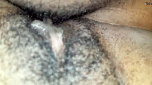 Rubbing My Hard Clit On Her Creamy Hole