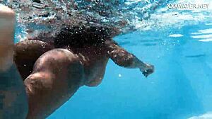 Yorgelis Seduces Producer by the Pool?