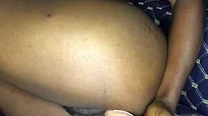 12 Inch Dildo Causes Thigh Shaking