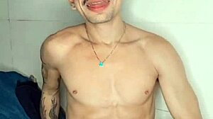 Brendo Vilhena relaxes on bed with personal relief