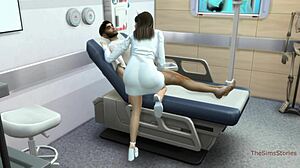 Horny Nurses Suck and Fuck Handsome Patient in Hospital Domination Scene