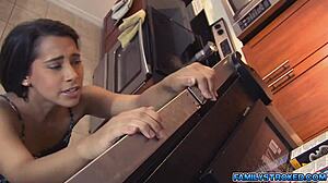 Penny grabs a monster cock and gets blown away