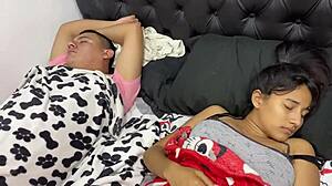 does this latina babe fuck her partner for the job?