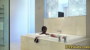 Ana foxx homemade interracial black athletic slut creampie ebony pornstar