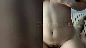 Beautiful Chilean Babe Rides Cock with Natural Big Tits