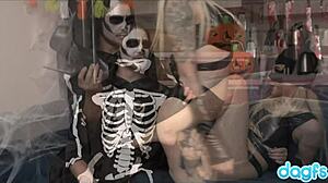 bella mur gets fucked in her catsuit