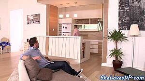 European Slut Gets Double Penetrated By Group In Anal And Assfucking