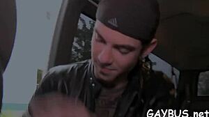 Hot homosexual says, 'give me that oral job'