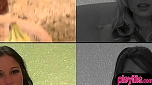 Newcomer models show pussies and asses in session