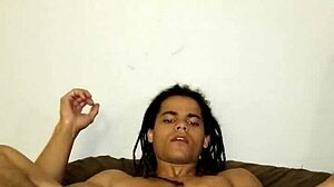 Ivory white, a horny twink eager to please in a solo fetish scene