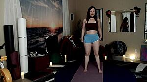 Girlfriend teaches lesson on small tits