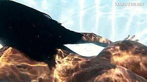 Yorgelis Seduces Producer by the Pool?