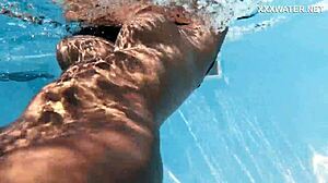 Yorgelis Seduces Producer by the Pool?